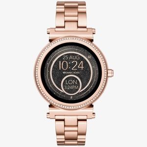 Michael Kors Unisex Rose Gold Smart Watch MKT5022